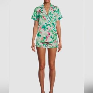 Tropical Floral Women's Pajama Set
